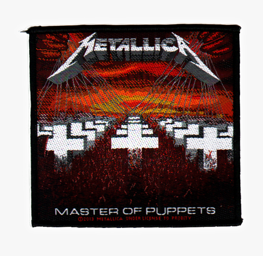 Metallica Official Woven Patch Master Of Puppets Sew-on - Metallica ...