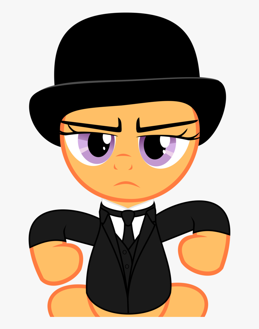 cartoon bowler hat