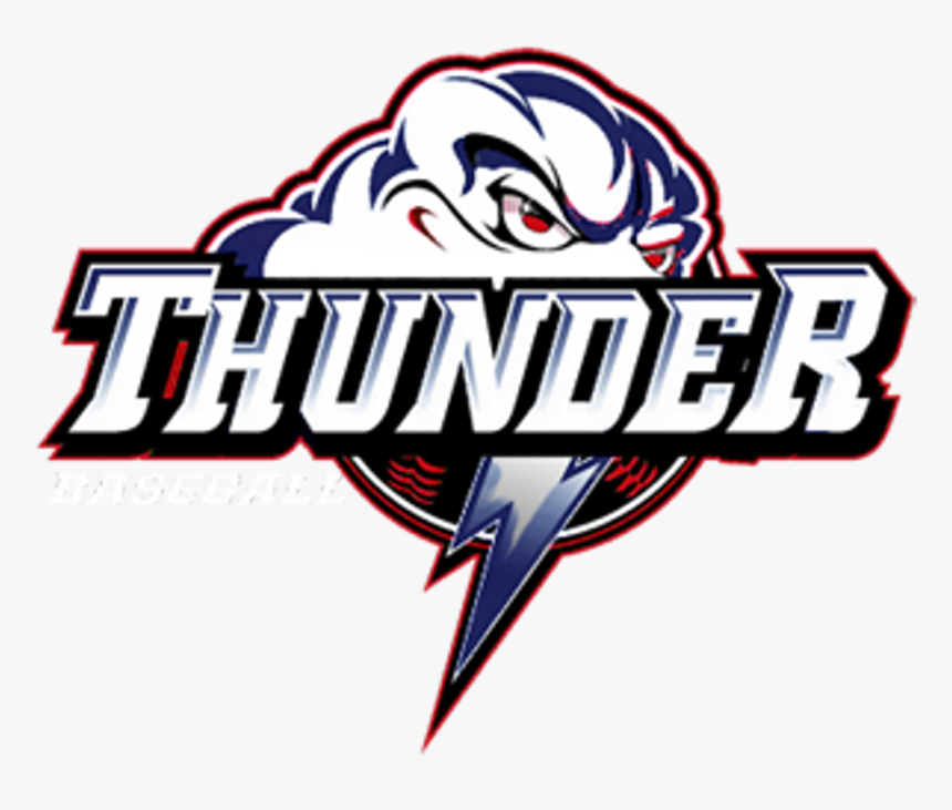 Thunder Logo Png - Thunder Baseball Logo Png, Transparent Png, Free Download