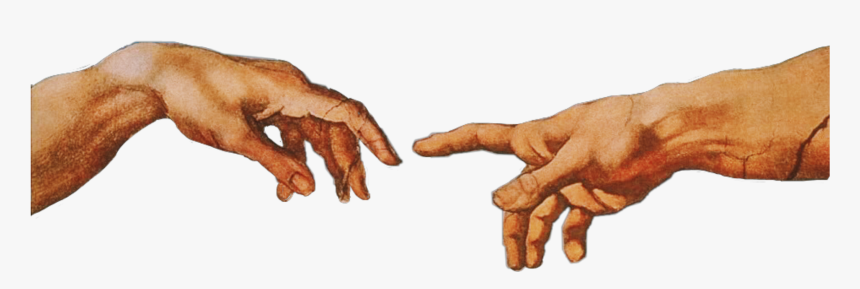 #hands #finger #point #decoration - Sistine Chapel, HD Png Download, Free Download