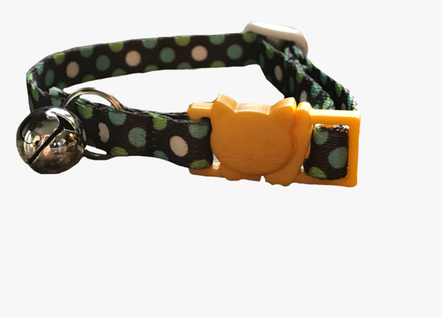 Breakaway Polka Dots Cat Collar, Gold - Strap, HD Png Download, Free Download