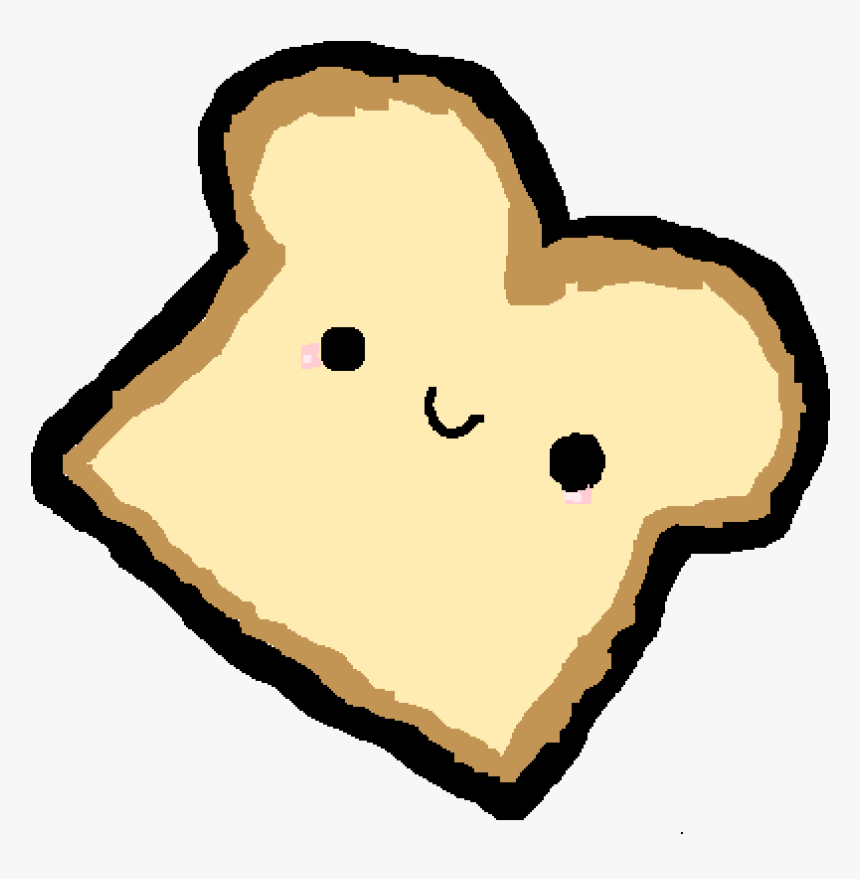 Transparent Kawaii Transparent Png - Kawaii Bread Transparent, Png Download, Free Download