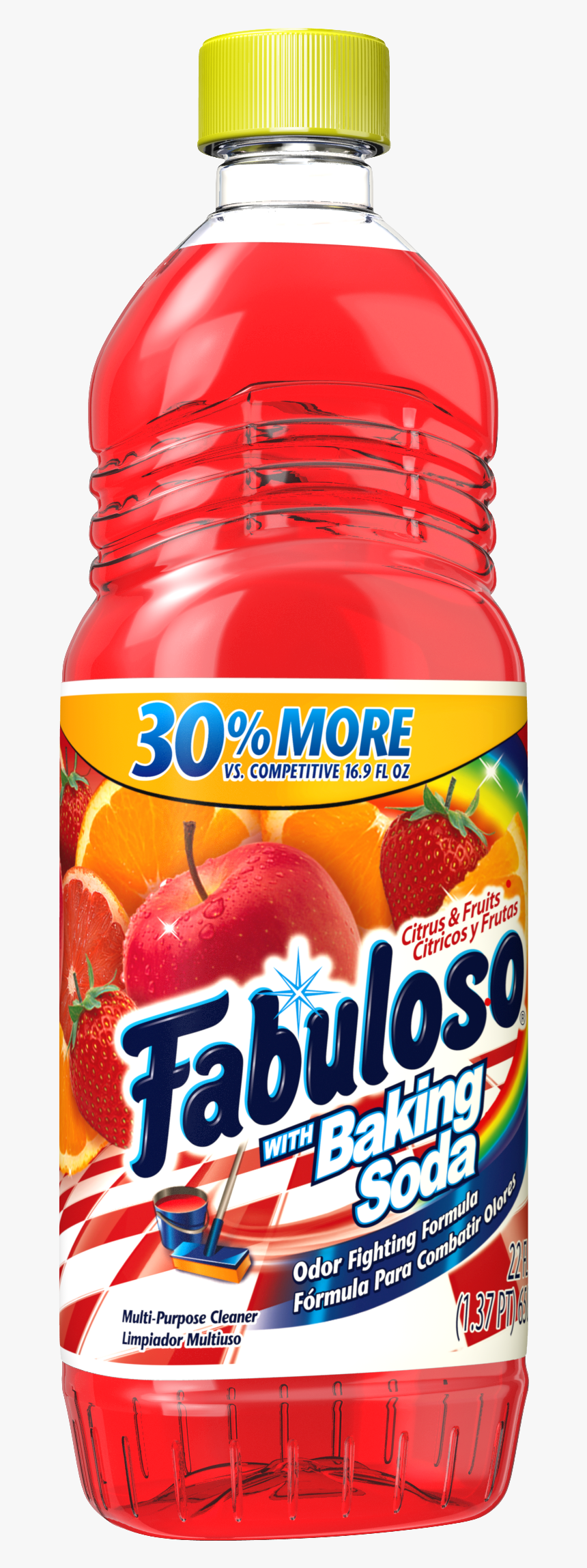 Soda Tropical Png - Fabuloso With Baking Soda, Transparent Png, Free Download