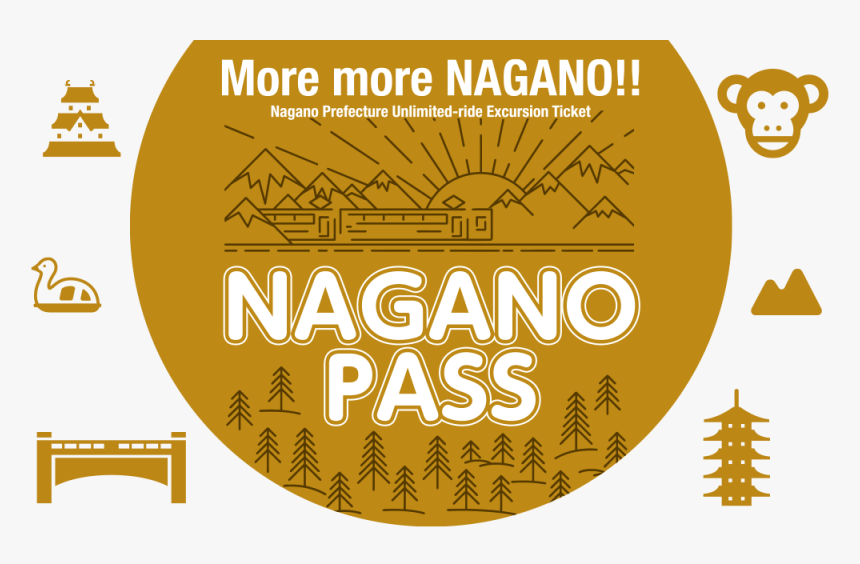 More, More Nagano - Nagano Pass, HD Png Download, Free Download