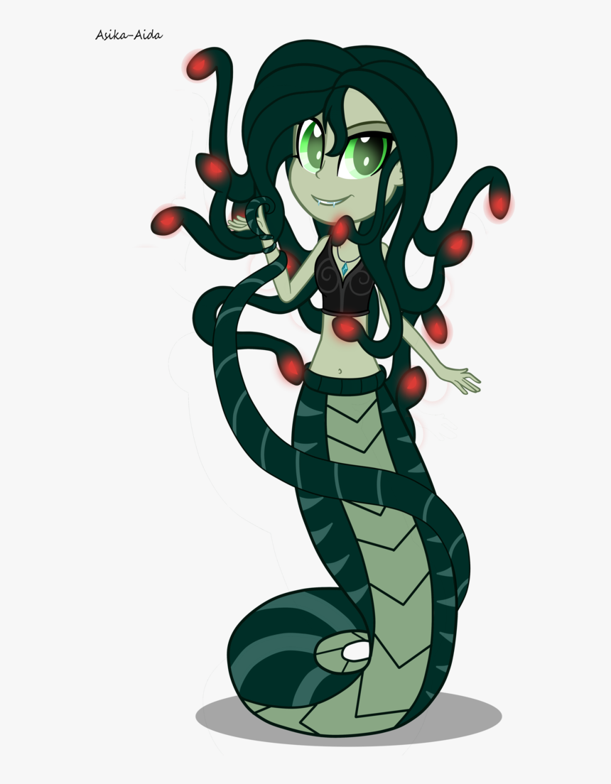 Medusa Clipart Transparent - Mlp Medusa, HD Png Download, Free Download