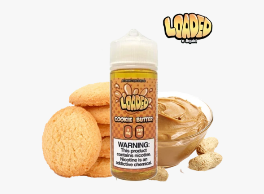 Loaded E Liquid Cookie Butter, HD Png Download, Free Download