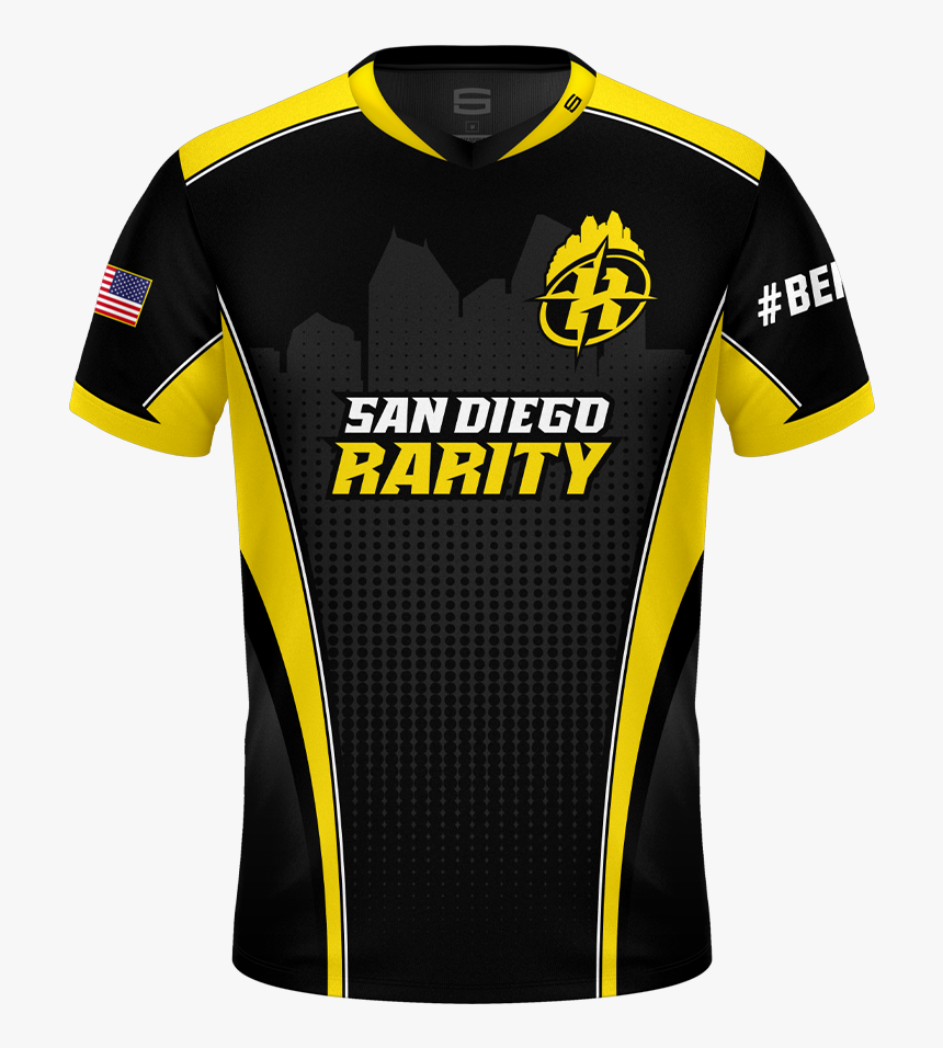 Rarity Pro Jersey Black - Jersey, HD Png Download, Free Download