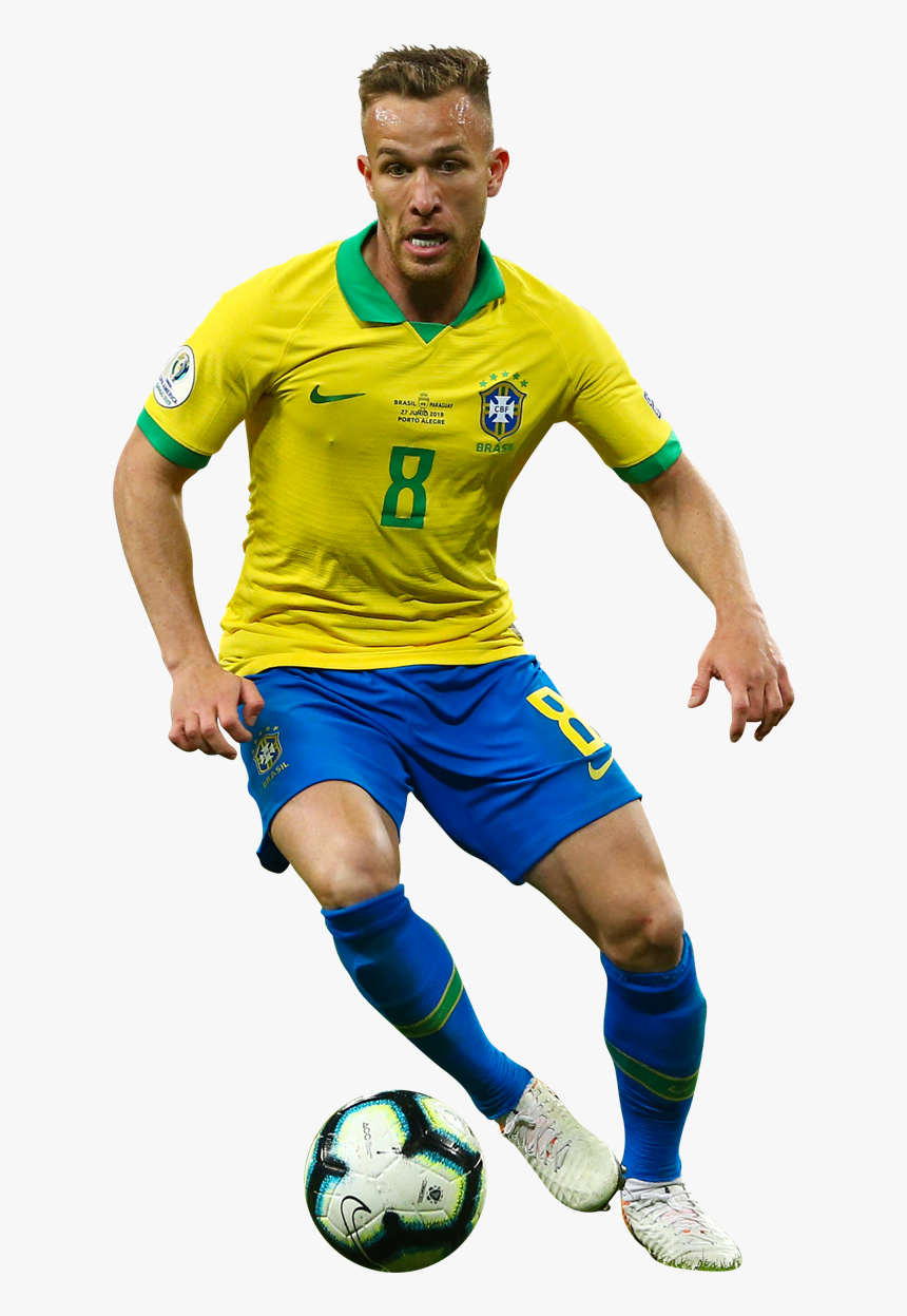 Arthur render - Arthur Melo Brasil Jersey, HD Png Download, Free Download