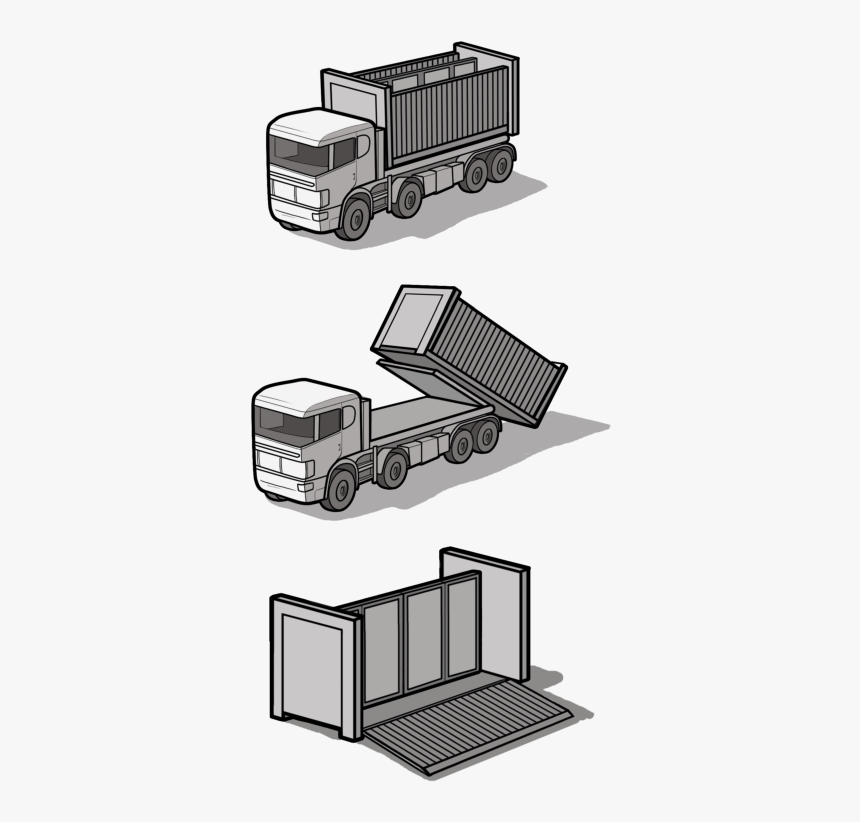 Trailer Truck, HD Png Download, Free Download