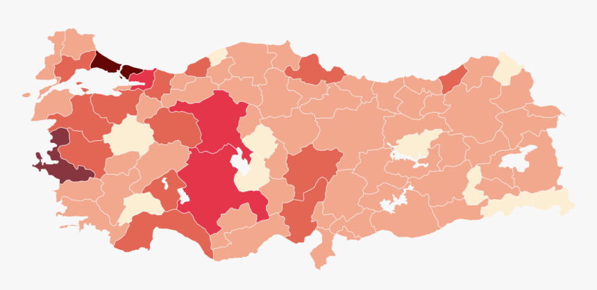 Covid 19 Map Turkey, HD Png Download, Free Download