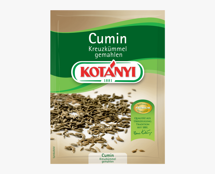 Kotányi Cumin Kreuzkümmel Gemahlen Im Brief - Kreuzkümmel Kotanyi, HD Png Download, Free Download