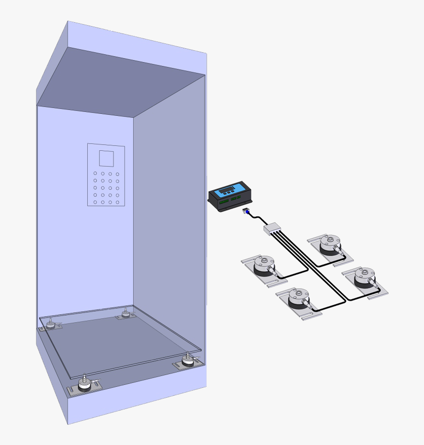 Elevator Weighing Kit, HD Png Download, Free Download