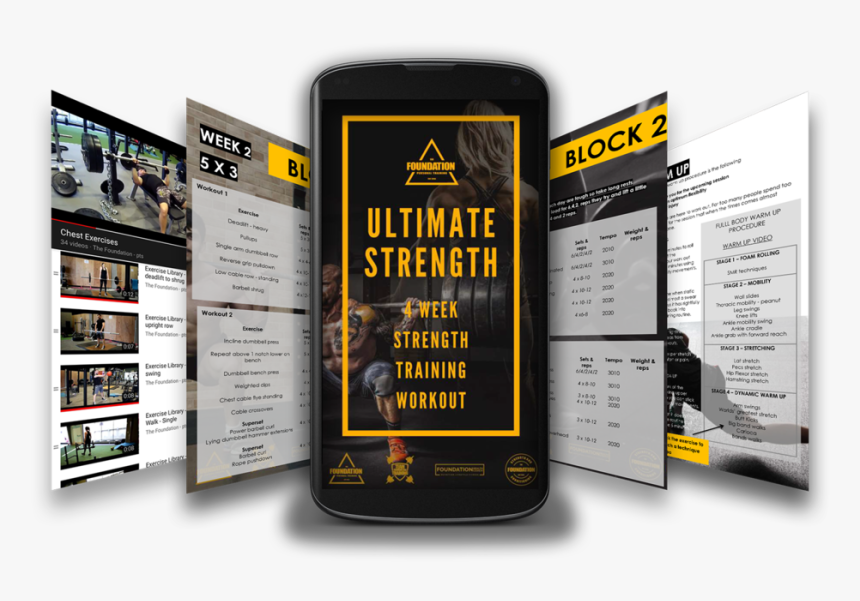 Website Digital Product Promo Pic Ultimate Strength - Digital Product, HD Png Download, Free Download