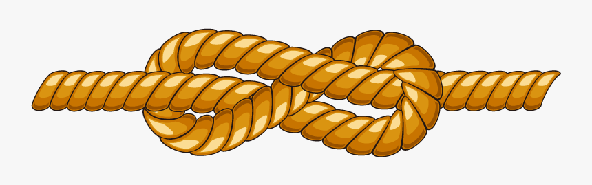 Transparent Rope Knot - Rope Border, HD Png Download - kindpng