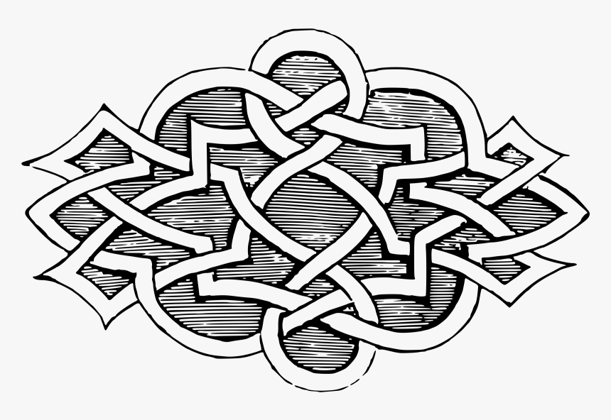 Celtic-inspired Knot Clip Arts - Visual Arts, HD Png Download, Free Download