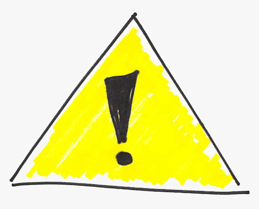 Caution Png , Png Download - Triangle, Transparent Png, Free Download