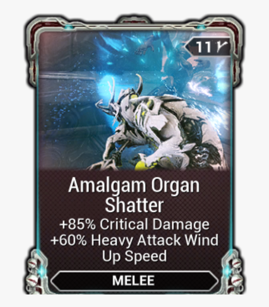 Warframe Wiki - Warframe Amalgam Organ Shatter, HD Png Download, Free Download