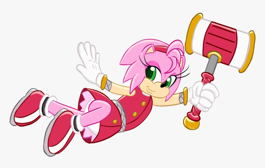 Amy Rose - Amy Rose's Underwear Sonic Boom, HD Png Download - kindpng
