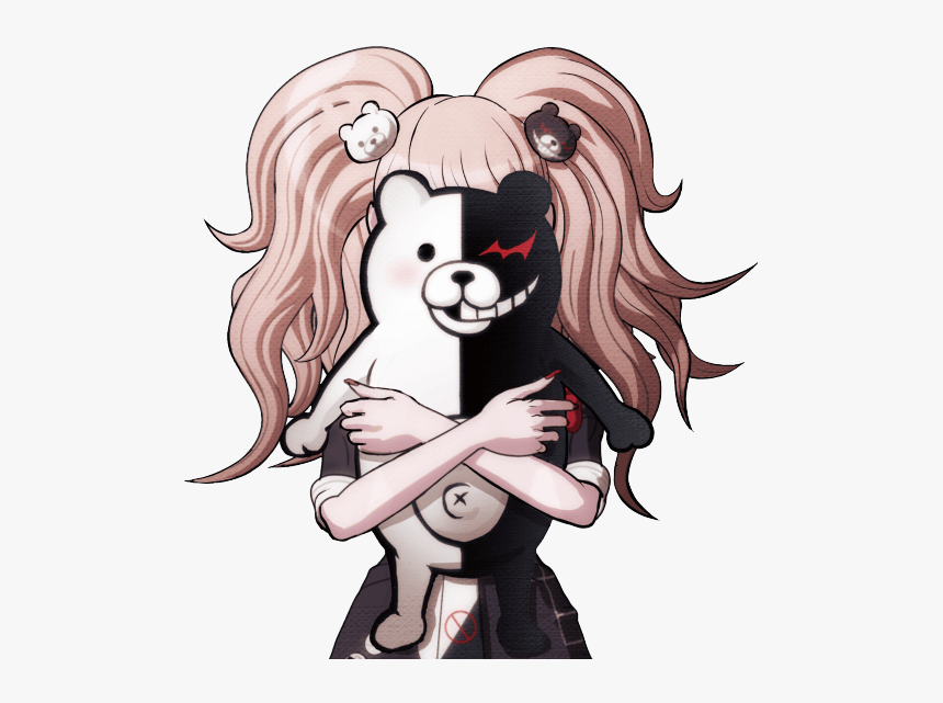 Danganronpa Junko Monokuma, HD Png Download, Free Download