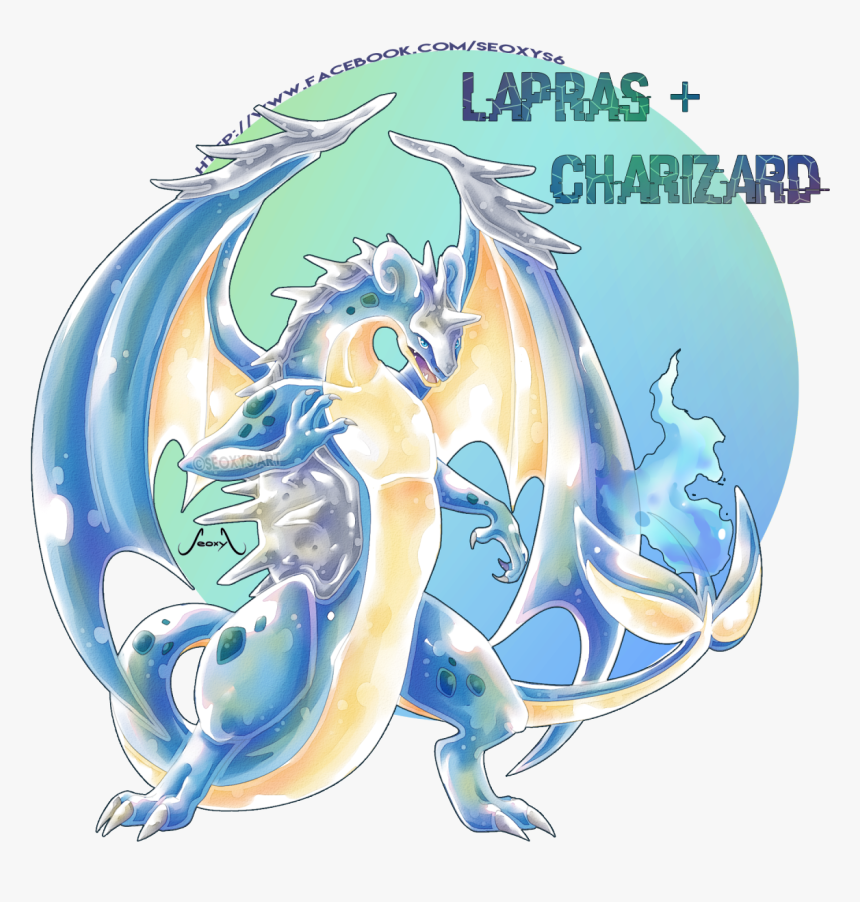 A Commission For Someone On My Facebook Page More On - Lapras Fusion, HD Png Download, Free Download