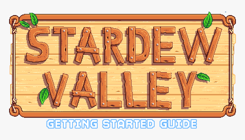 Getting Started - Wiki - Stardew Valley Logo Png, Transparent Png, Free Download