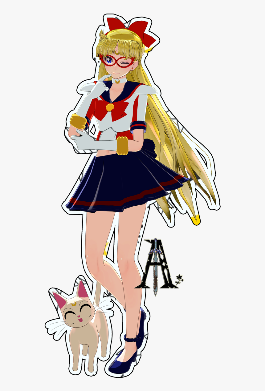 Transparent Sailor Venus Png - Cartoon, Png Download, Free Download