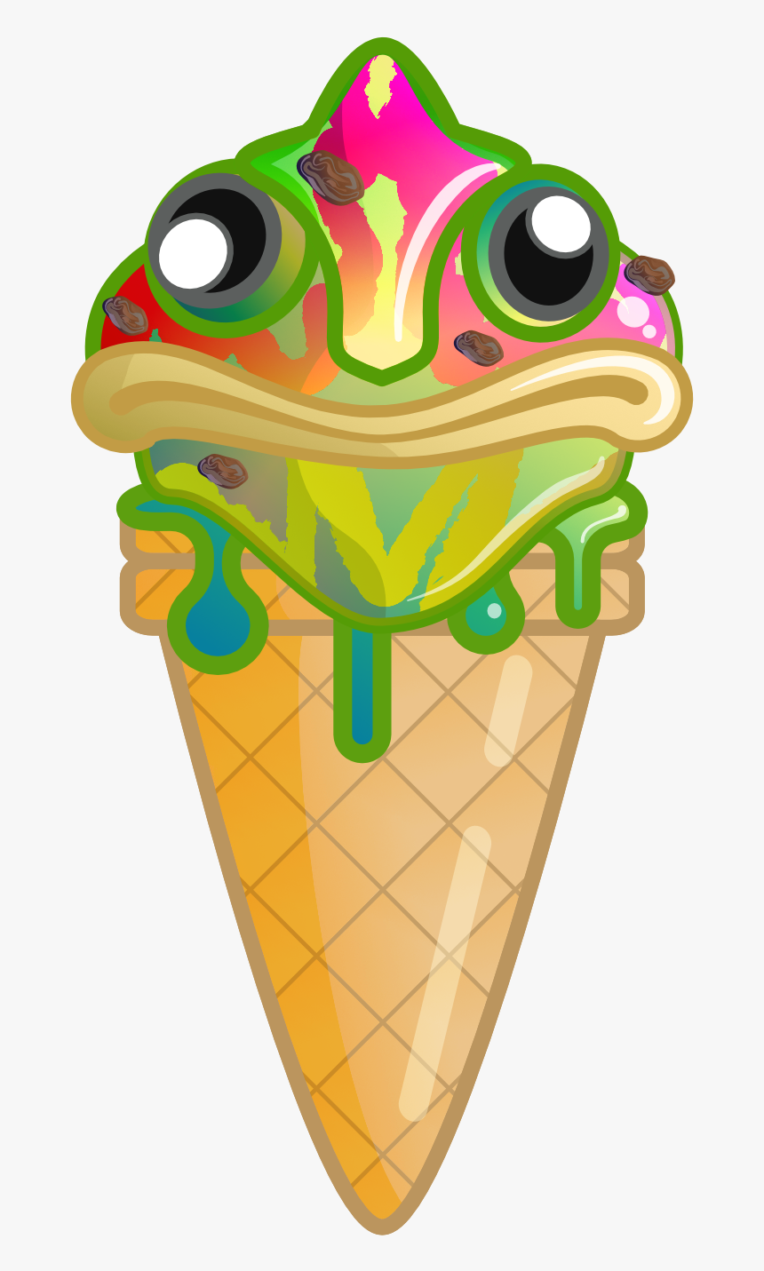 Chameleon - Soft Serve Ice Creams, HD Png Download, Free Download