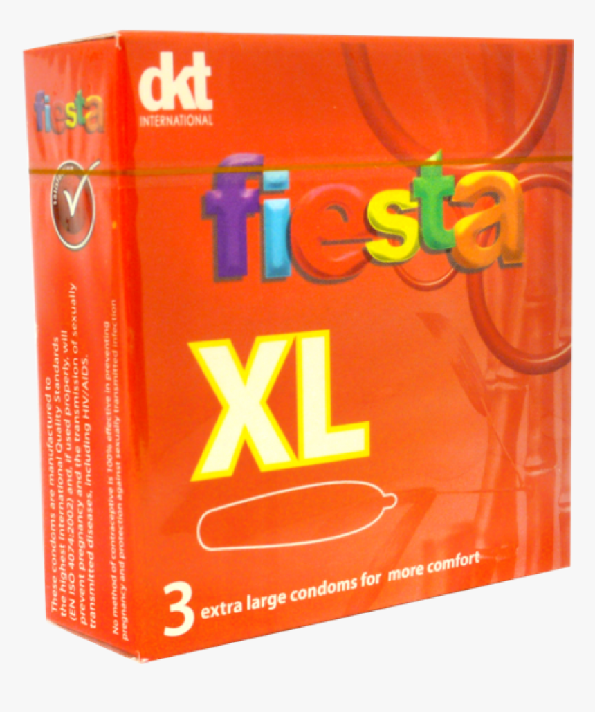 Fiesta Xl Condoms * - Box, HD Png Download, Free Download