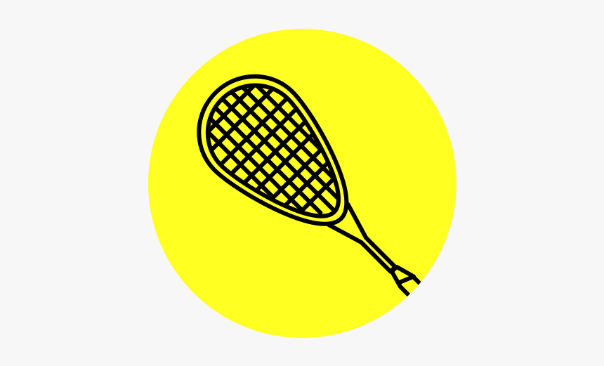 Icon-squash - Raket Logo Mpng, Transparent Png, Free Download