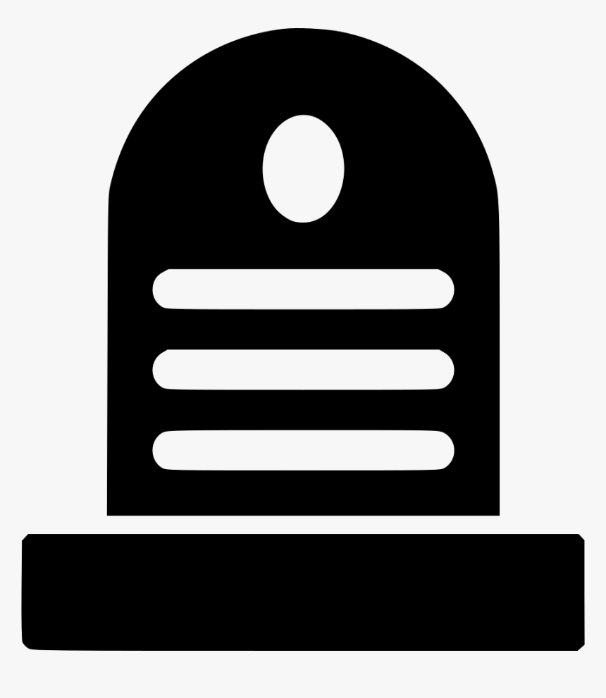 Black Circle Icon Cementery , Png Download - Cemetery Icon Png, Transparent Png, Free Download