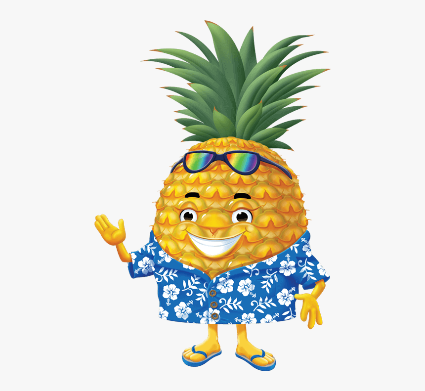 Pineapple Clipart Character - Illustration, HD Png Download, Free Download