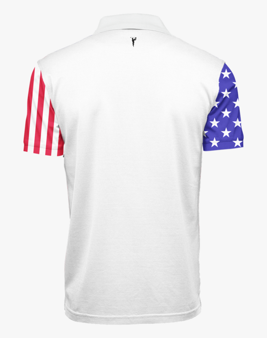 American Flag Men"s Golf Shirt - Active Shirt, HD Png Download, Free Download