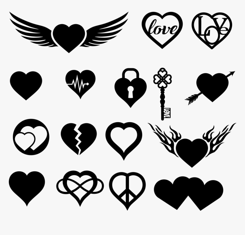 Heart Symbols Of Love, HD Png Download, Free Download