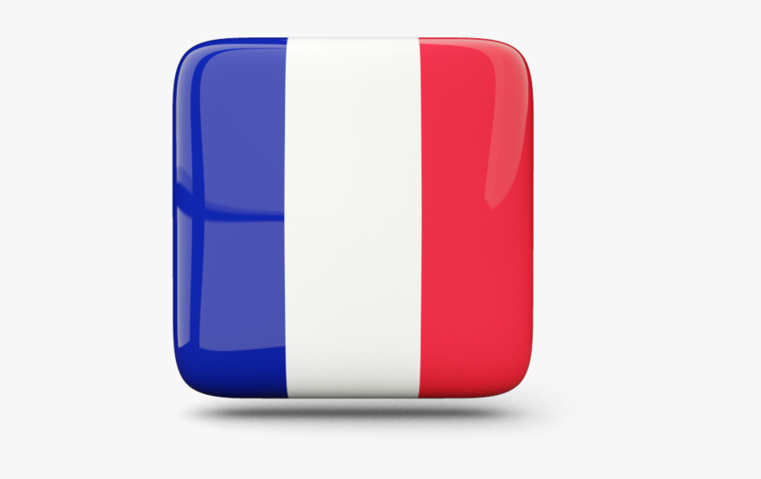 Glossy Square Icon - France Flag Icon Square, HD Png Download, Free Download