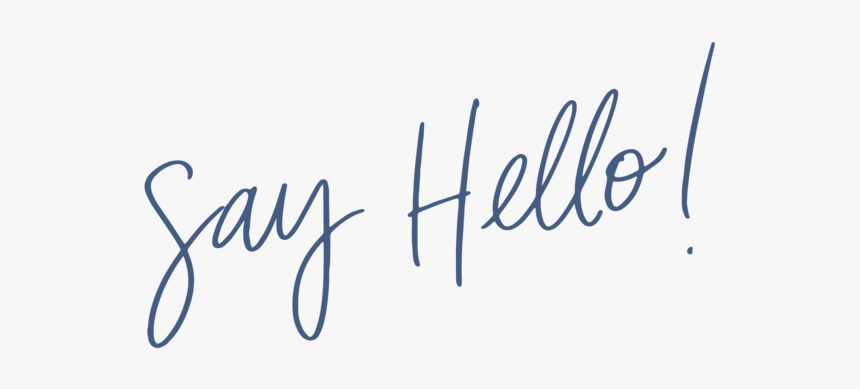 Sayhello - Calligraphy, HD Png Download, Free Download