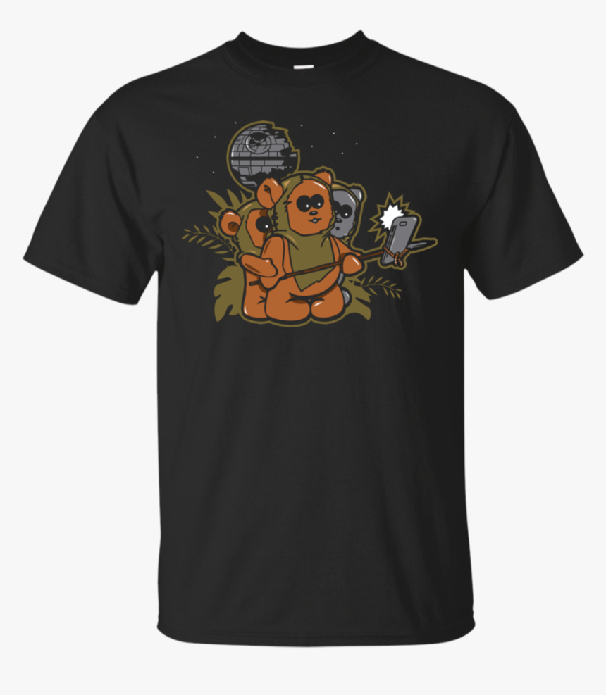 Ewok Selfie T-shirt - Rocky Horror Eddie Shirt, HD Png Download - kindpng
