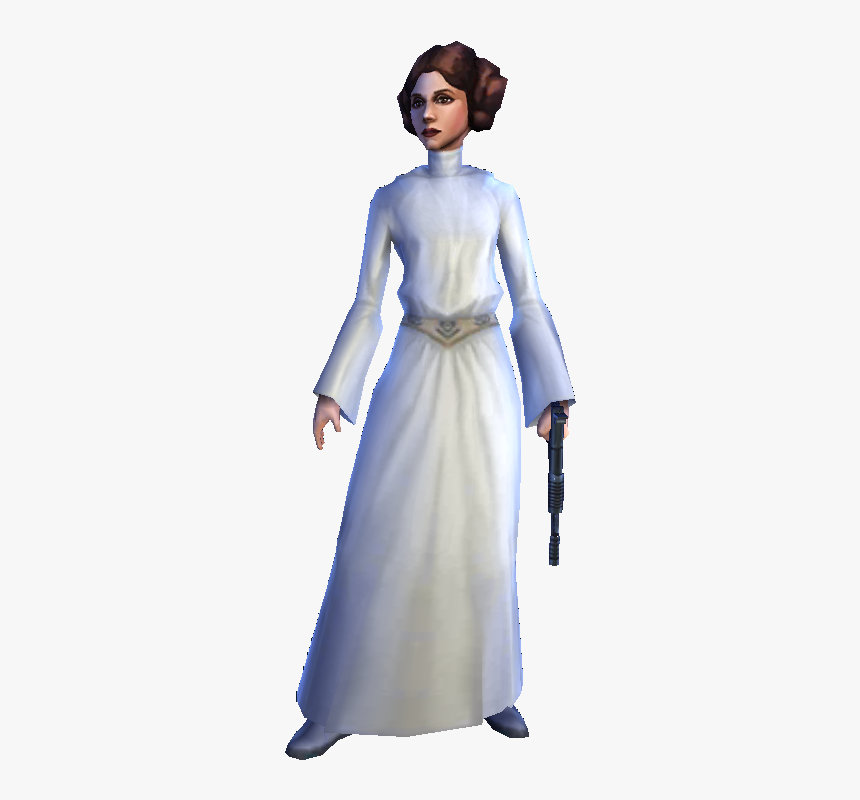 Unit Character Princess Leia - Gown, HD Png Download, Free Download