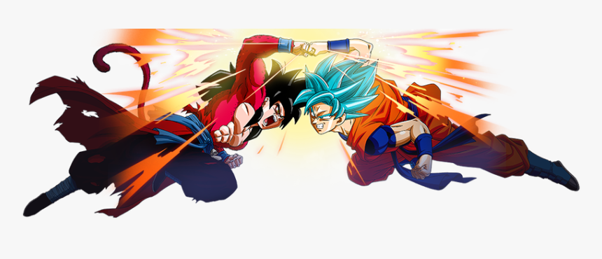 Goku Ssj4 Vs Goku Blue, HD Png Download, Free Download