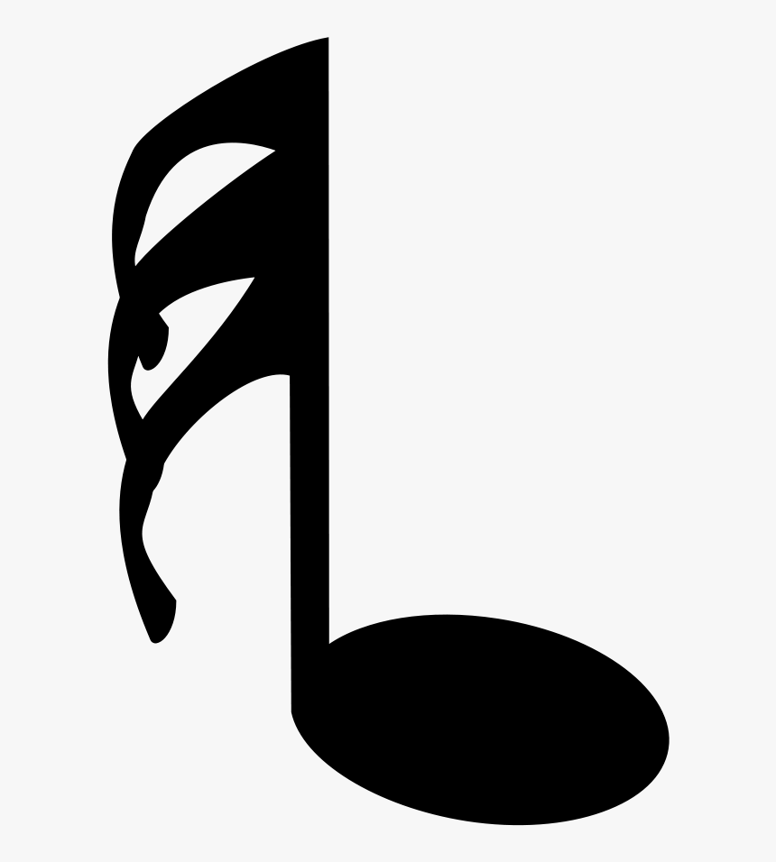 White Music Note Png , Png Download, Transparent Png, Free Download