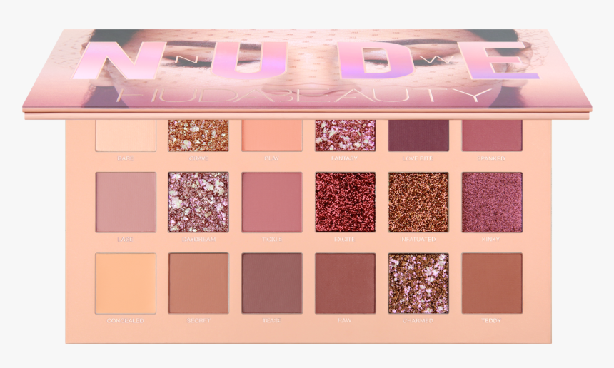 The New Nude Eyeshadow Palette - Palette Huda Beauty Nude, HD Png Download, Free Download