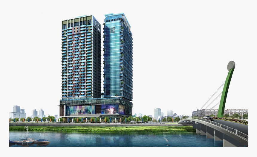 Diamond Twin Tower - Diamond Twin Tower Phnom Penh, HD Png Download, Free Download