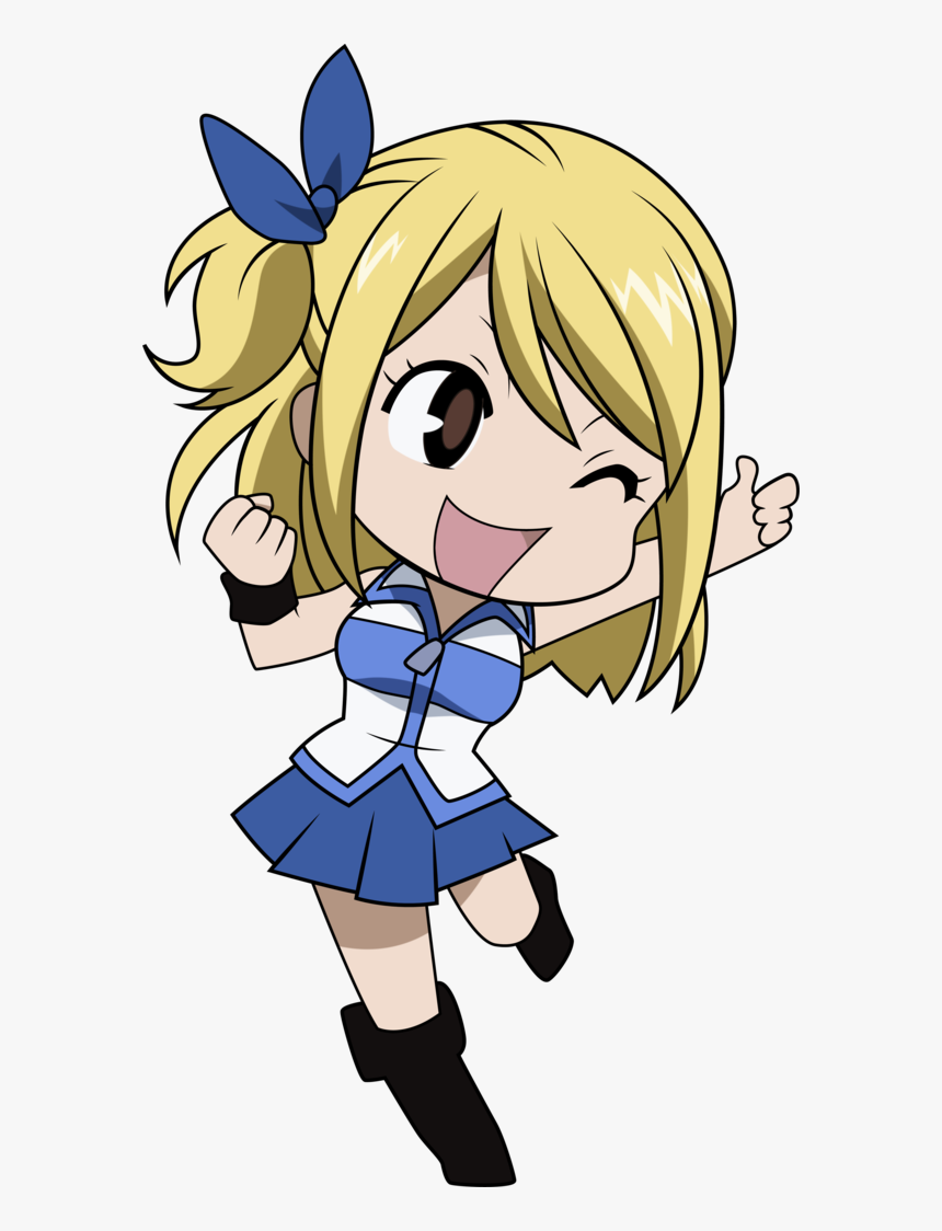 Thumb Image - Fairy Tail Lucy Chibi, HD Png Download, Free Download
