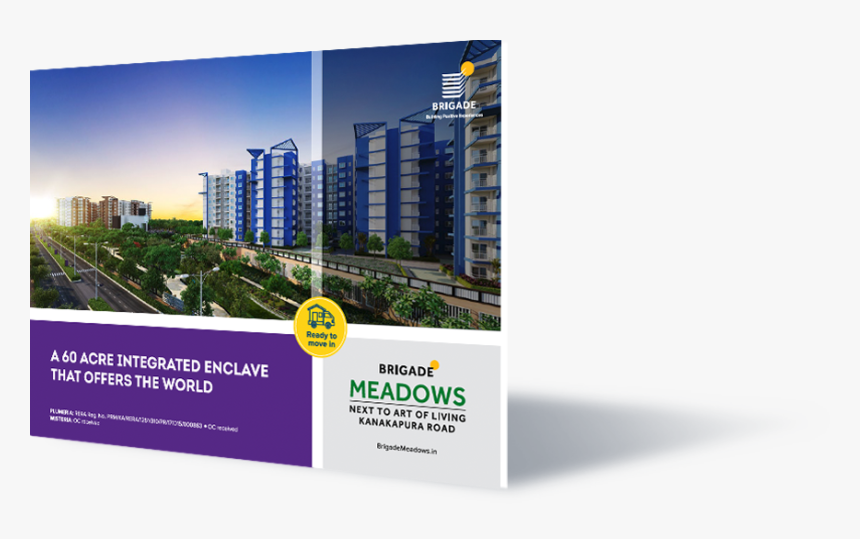 Brigade Meadows Brochure - Flyer, HD Png Download, Free Download