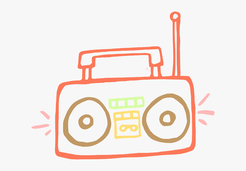 Boombox Clip Art, HD Png Download, Free Download