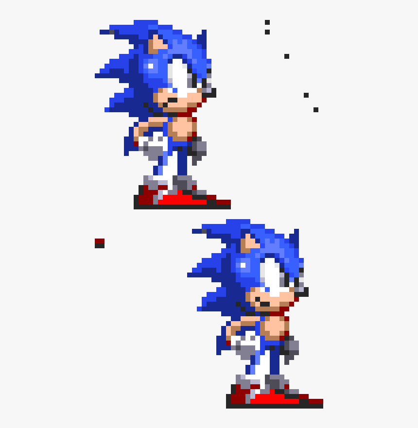 Sonic Sprite Png, Transparent Png, Free Download