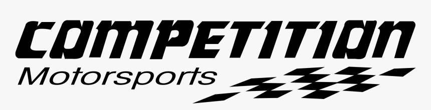 Competition Motorsports Logo Black And White - Competition, HD Png Download, Free Download