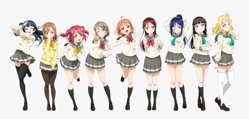 Imagen Png Wiki Love Live Fandom Powered - Love Live Aqours Transparent, Png Download, Free Download