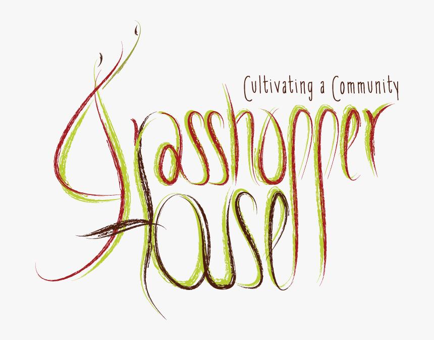 Grasshopper-house - Calligraphy, HD Png Download, Free Download