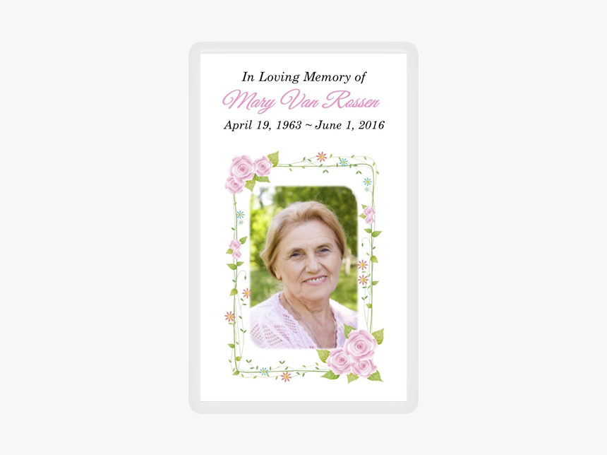 Memorial Card - Memorial Card Border, HD Png Download, Free Download