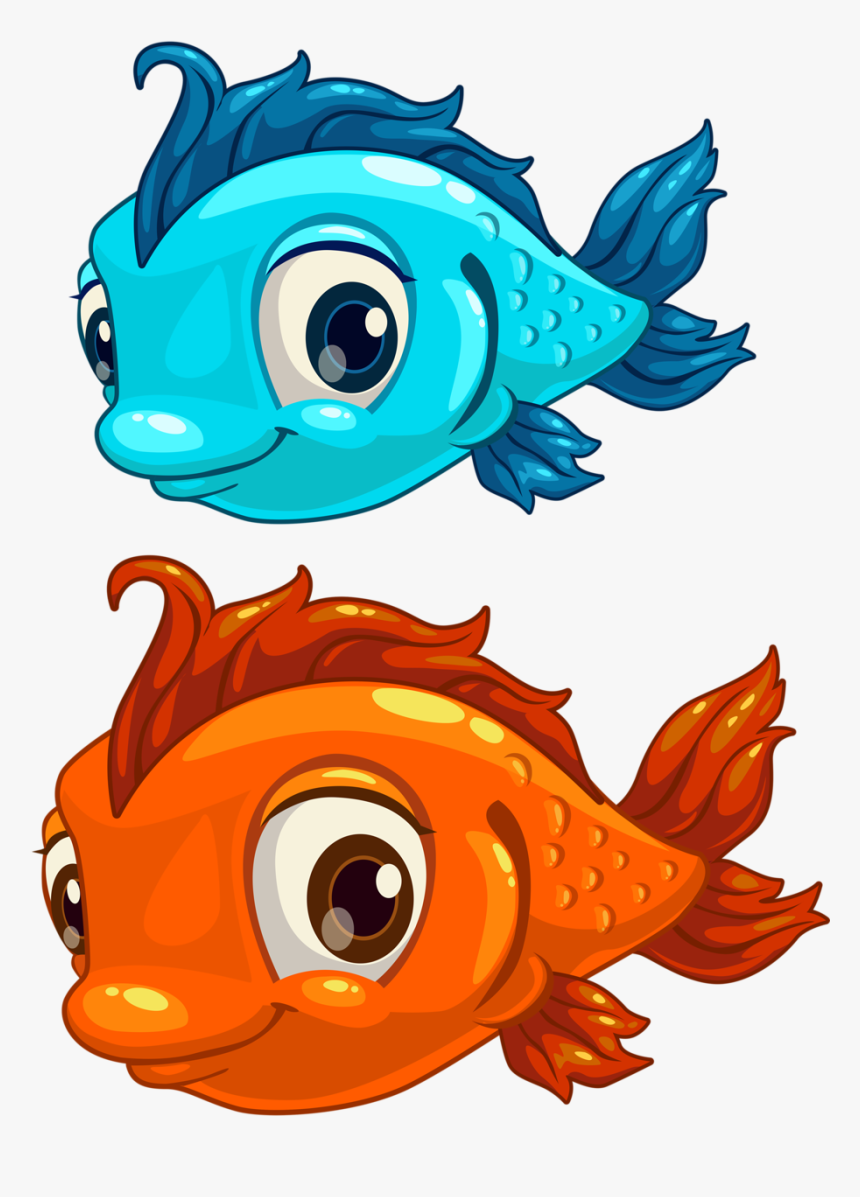 Transparent Gold Fish Png - Animated Pictures Of Fishes, Png Download, Free Download